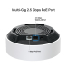 MESH TP-LINK, wireless, router AX3000, pt interior, 3000 Mbps, port LAN Gigabit si WAN 2.5 Gigabit, 2.4 GHz | 5 GHz, antena interna x 2, suport PoE, standard 802.11ax, Deco X50-PoE(1-pack) (timbru v 