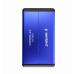 RACK extern GEMBIRD, pt HDD, 2.5 inch, S-ATA, interfata PC USB 3.0, aluminiu, albastru, EE2-U3S-2-B (timbru verde 0.8 lei) 