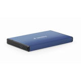RACK extern GEMBIRD, pt HDD, 2.5 inch, S-ATA, interfata PC USB 3.0, aluminiu, albastru, EE2-U3S-3-DB (timbru verde 0.8 lei) 