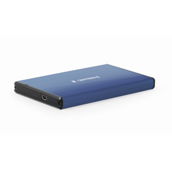 RACK extern GEMBIRD, pt HDD, 2.5 inch, S-ATA, interfata PC USB 3.0, aluminiu, albastru, EE2-U3S-3-DB (timbru verde 0.8 lei) 