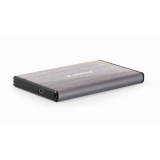 RACK extern GEMBIRD, pt HDD, 2.5 inch, S-ATA, interfata PC USB 3.0, aluminiu, gri, EE2-U3S-3-LG (timbru verde 0.8 lei) 