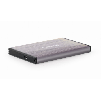 RACK extern GEMBIRD, pt HDD, 2.5 inch, S-ATA, interfata PC USB 3.0, aluminiu, gri, EE2-U3S-3-LG (timbru verde 0.8 lei) 