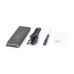 RACK extern GEMBIRD, pt. SSD, M.2, M.2 S-ATA NGFF, interfata PC USB 3.0, aluminiu, argintiu, EE2280-U3C-01 (timbru verde 0.8 lei) 