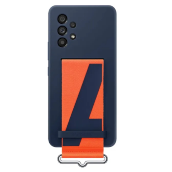 Samsung Galaxy A53 (5G); Silicone Cover with Strap; Navy EF-GA536TNEGWW 