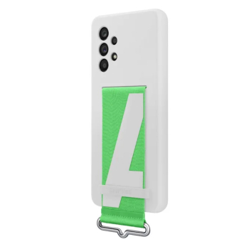 Samsung Galaxy A53 (5G); Silicone Cover with Strap; White EF-GA536TWEGWW 