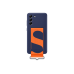 Samsung Galaxy S21 FE; Silicone Cover with Strap; Navy EF-GG990TNEGWW 