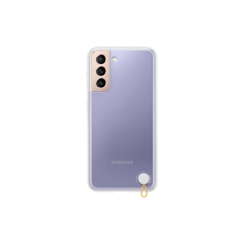 HUSA Smartphone Samsung, pt Galaxy S21, tip back cover (protectie spate), policarbonat | poliuretan, Clear Protective Cover, alb, EF-GG991CWEGWW 