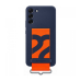 Samsung Galaxy S22 Plus; Silicone Cover with Strap; Navy EF-GS906TNEGWW 