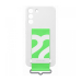 Samsung Galaxy S22 Plus; Silicone Cover with Strap; White EF-GS906TWEGWW 