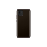 HUSA Smartphone Samsung, pt Galaxy A03, tip back cover (protectie spate), TPU, ultrasubtire, negru, EF-QA036TBEGEU 