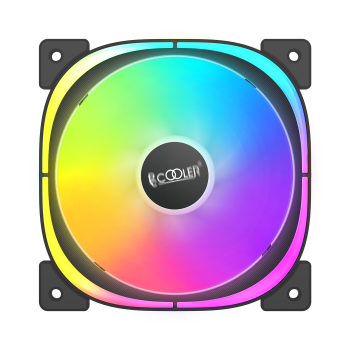 VENTILATOR PCCOOLER, 120mm, 600 - 1500 RPM, LED ARGB, conector 4 pin, EF120 ARGB B 