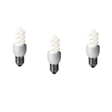 SET 3 becuri fluorescent Panasonic, soclu E27, putere 8W, forma spirala, lumina alb rece, alimentare 220 - 240 V, EFD8E65HD-3 (timbru verde 1.35 lei) 