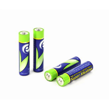 BATERIE GEMBIRD AAA (R3), 1.5V alcalina, 4 buc., EG-BA-AAA4-01 (timbru verde 0.32 lei) 