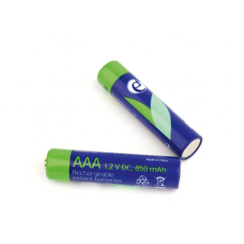 ACUMULATOR GEMBIRD AAA (R3), 1.2V NiMH 850mAh, 2 buc., EG-BA-AAA8R-01 (timbru verde 0.16 lei) 