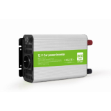 INVERTER GEMBIRD cu sinusoida simulata, Inverter auto, 800W, Schuko x 1, USB 5V / 2.1A, baterie 10-16V, EG-PWC800-01, (timbru verde 4 lei) 