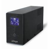 UPS GEMBIRD, Line Int. cu management, mini tower, 3000VA/1800W, AVR, IEC x 3/ Schuko x 3, 4 x baterie 12V/7Ah, display LCD, back-up 1 - 10 min., EG-UPS-036, (timbru verde 11 lei) 