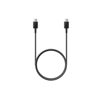 CABLU alimentare si date smartphone Samsung, USB Type-C (T) la USB Type-C (T), cauciuc, lungime 1 m, negru, EP-DA705BBEGWW (timbru verde 0.08 lei) 