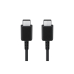 CABLU alimentare si date smartphone Samsung, USB Type-C (T) la USB Type-C (T), cauciuc, lungime 1 m, negru, EP-DA705BBEGWW (timbru verde 0.08 lei) 