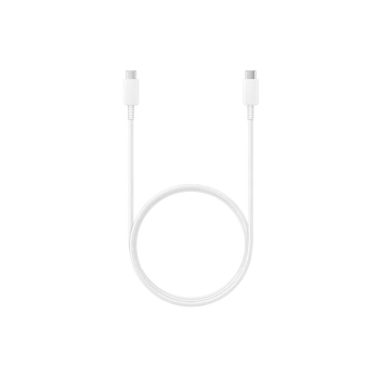 CABLU alimentare smartphone Samsung, USB Type-C (T) la USB Type-C (T), cauciuc, lungime 1 m, alb, EP-DN975BWEGWW (timbru verde 0.08 lei) 