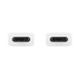CABLU alimentare smartphone Samsung, USB Type-C (T) la USB Type-C (T), cauciuc, lungime 1 m, alb, EP-DN975BWEGWW (timbru verde 0.08 lei) 