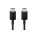 Samsung Cable USB-C to USB-C, 3A, 1.8m; Black EP-DX310JBEGEU (timbru verde 0.08 lei) 