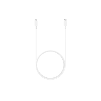 Samsung Cable USB-C to USB-C, 3A, 1.8m; White EP-DX310JWEGEU (timbru verde 0.08 lei) 