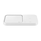 Samsung Wireless Charger Duo 15W Super Fast Wireless Charge; Travel Adapter 25W Super Fast Charge; USB-C to USB-C Cable, 1m; White EP-P5400TWEGEU (timbru verde 0.18 lei) 