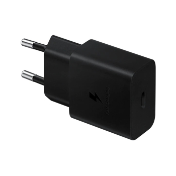 Incarcator retea 220V Samsung, USB Type C, , fast charge, negru, EP-T1510NBEGEU (timbru verde 0.18 lei) 