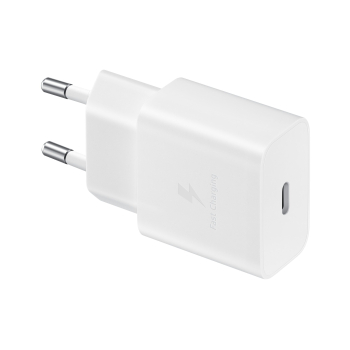 Incarcator retea 220V Samsung, USB Type C, , fast charge, alb, EP-T1510XWEGEU (timbru verde 0.18 lei) 