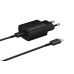 Incarcator retea 220V Samsung, USB Type C, 25W, fast charge, negru, EP-TA800XBEGWW (timbru verde 0.18 lei) 