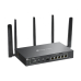 ROUTER TP-LINK VPN Gigabit, Omada 4G+ Cat6 AX3000 Gigabit VPN Gateway cu 4-Port PoE+, AX3000 Dual-Band WiFi 6, 5 antene externe detasabile, 