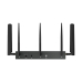 ROUTER TP-LINK VPN Gigabit, Omada 4G+ Cat6 AX3000 Gigabit VPN Gateway cu 4-Port PoE+, AX3000 Dual-Band WiFi 6, 5 antene externe detasabile, 