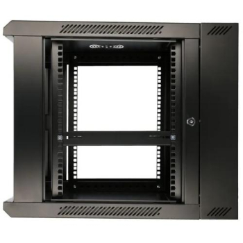 EXTRALINK 6U 600X600 AZH wall-mounted rackmount cabinet swing type black EX.12929 