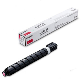 Toner Original Canon Magenta, EXV51M, pentru IR C5535|C5540|C5550|C5560, 60K, (timbru verde 1.2 lei) , CF0483C002AA 