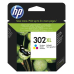 HP 302XL High Yield Tri-color Original Ink Cartridge (~330 pag) F6U67AE