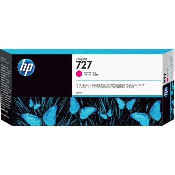 Ink HP 727 magenta | 300 ml | HP DesignJet T1500/T1530/T2500/T2530/T920/T930