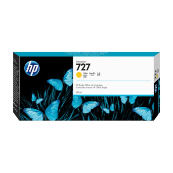 Ink HP 727 yellow | 300 ml | HP DesignJet T1500/T1530/T2500/T2530/T920/T930 Ink HP 727 yellow | 300 ml | HP DesignJet T1500/T1530/T2500/T2530/T920/T930