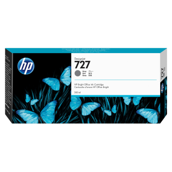 Ink HP 727 grey | 300 ml | HP DesignJet T1500/T1530/T2500/T2530/T920/T930 Ink HP 727 grey | 300 ml | HP DesignJet T1500/T1530/T2500/T2530/T920/T930