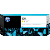 Cartus Cerneala Original HP Yellow, nr.728, pentru DesignJet T730|DesignJet T830, , (timbru verde 0.15 lei), F9K15A 