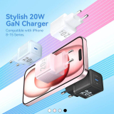 INCARCATOR retea Vention 20W, 1 x USB Type-C, 5V/3A, QC 3.0, alb, FEPW0-EU (timbru verde 0.18 lei) - 6922794782099 