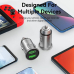 ALIMENTATOR SmartPhone Auto Vention Two-Port USB A+A(18/18) Car Charger Gray Mini Style Aluminium Alloy Type, FFAH0 (timbru verde 0.18 lei) 