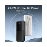 POWER BANK Vention 10.000 mAh, 22.5W PD 20W, QC, 1x USB-C, 2x USB-A, 1x micro USB (doar pt incarcare), cablu Ligtning si USB-C integrate, afisaj LED, cablu Lightning si USB-C integrate, 314g, alb, POWER BANK Vention 10.000 mAh, 22.5W PD 20W, QC, 1x USB-C, 2x USB-A, 1x micro USB (doar pt incarcare), cablu Ligtning si USB-C integrate, afisaj LED, cablu Lightning si USB-C integrate, 314g, alb,