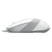 MOUSE A4TECH FM10 cu fir 1600DPI, ALB FM10 WHITE