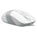 MOUSE A4TECH FM10 cu fir 1600DPI, ALB FM10 WHITE