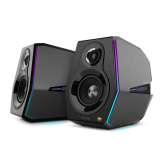 BOXE EDIFIER Gaming 2.0, RMS: 88W (2 x 12W, 2 x 32W), bass 4, control volum, BT/USB/AUX/Optical/Coaxial, sound mode: Music/Game/Movie, 11 x LED RGB, frecv. raspuns 55Hz-20KHz, 220V power, black, G5 