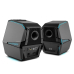 BOXE EDIFIER Gaming 2.0, RMS: 88W (2 x 12W, 2 x 32W), bass 4, control volum, BT/USB/AUX/Optical/Coaxial, sound mode: Music/Game/Movie, 11 x LED RGB, frecv. raspuns 55Hz-20KHz, 220V power, black, G5 