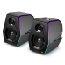 BOXE EDIFIER Gaming 2.0, RMS: 88W (2 x 12W, 2 x 32W), bass 4, control volum, BT/USB/AUX/Optical/Coaxial, sound mode: Music/Game/Movie, 11 x LED RGB, frecv. raspuns 55Hz-20KHz, 220V power, black, G5 