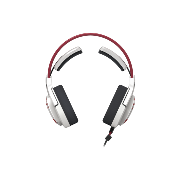 CASTI A4TECH - gaming, Bloody co-branded Naraka, cu fir, USB, tip standard, utilizare multimedia (PC and more), microfon pe casca, iluminare, 7.1 virtual sound, alb, USB, cablu 2m, G575 (timbru ve 