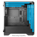 CARCASA Chieftec APEX, Tower, ATX, fara sursa, 4xfan, USB 3.2 gen 2 Type-C x 2, USB 3.2 gen 1 x 2, USB 2.0 x 1, audio, mic, RGB, PSU shroud, 7 sloturi expansiune, iluminare ARGB, negru, GA-01B-TG-O 