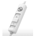 CASTI Edifier, cu fir, gaming, intraauriculare cu fir de legatura, utilizare multimedia, microfon pe casca, detasabil, conectare prin Jack 3.5mm, alb, GM3-SE-W, (timbru verde 0.18 lei) 